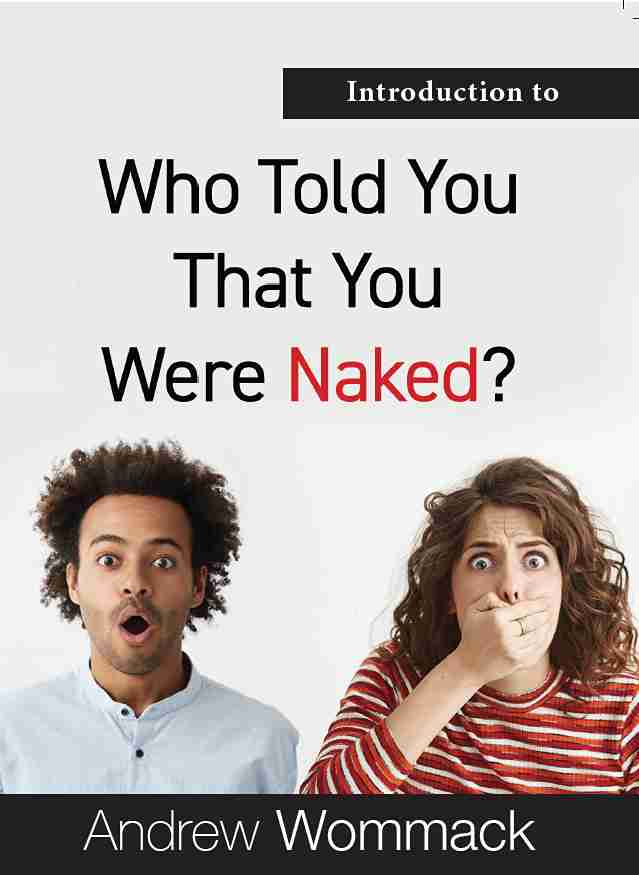 Introduction to Who Told You That You Were Naked (Booklet)