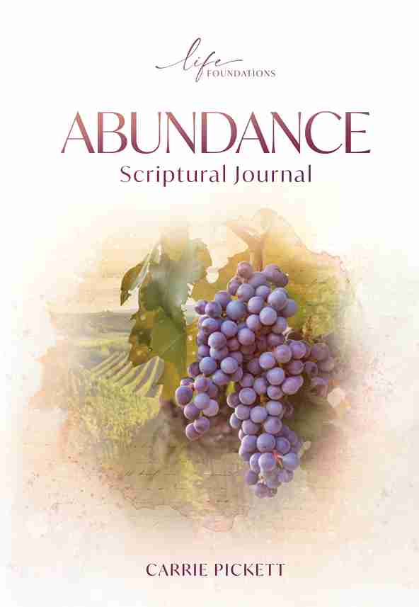 LIFE FOUNDATIONS - Abundance Scriptural Journal Booklet